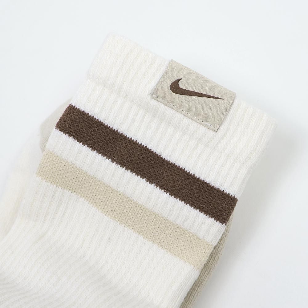NIKE 耐吉 長襪 Everyday Cushioned Crew Socks 毛圈布 厚底 休閒襪 中筒襪 襪子 FQ0325-901