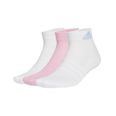 休閒襪 C SPW ANK Socks 白 粉紅 短襪 襪子 愛迪達 3雙入 JD3773