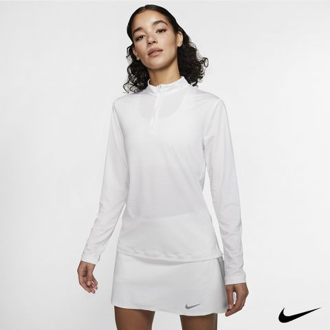 Nike Dri-FIT UV Victory 女 長袖上衣 白 BV0236-100