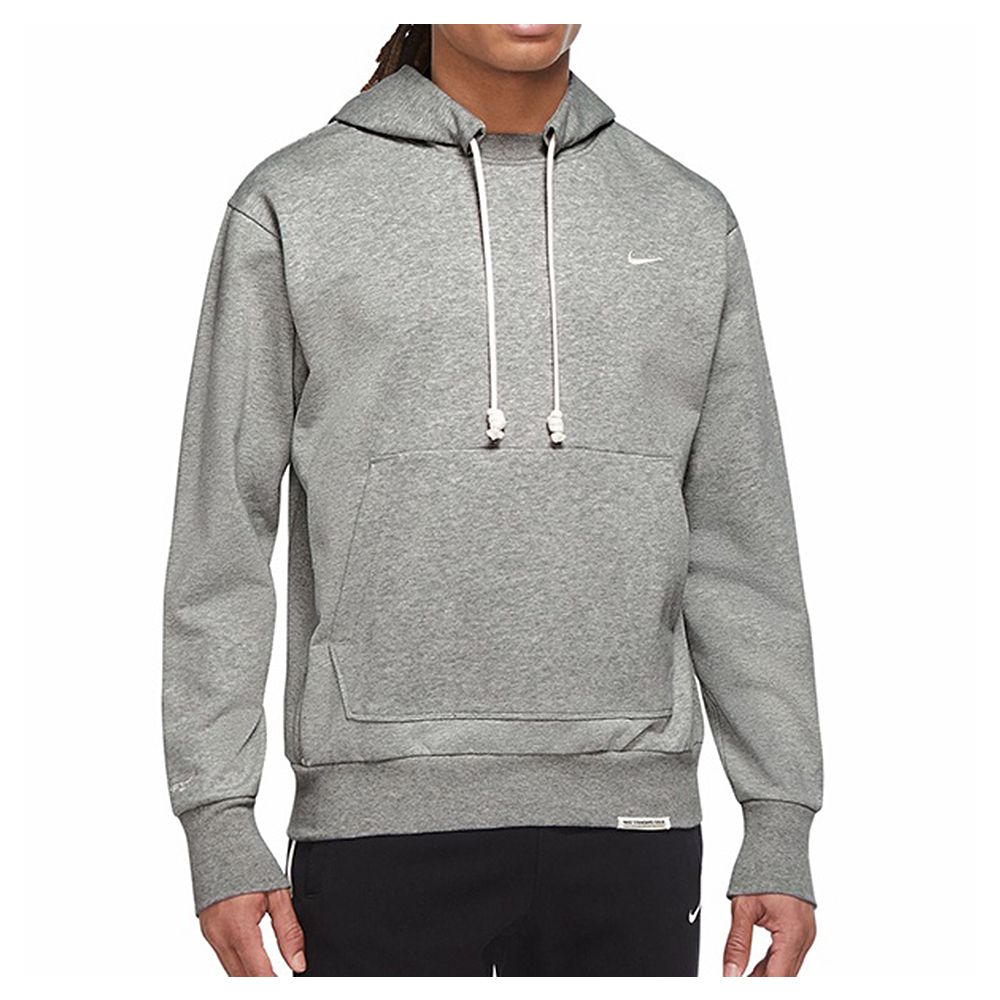 NIKE 耐吉 AS M NK DF STD ISS PO HOODIE 連帽上衣 男 帽T 灰色-DQ5819063