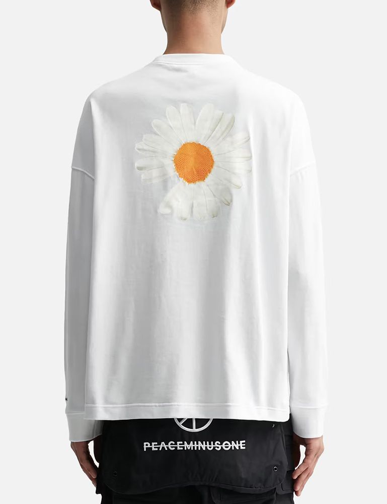 NIKE 耐吉x PEACEMINUSONE G-Dragon Long Tee White 長袖T恤長T