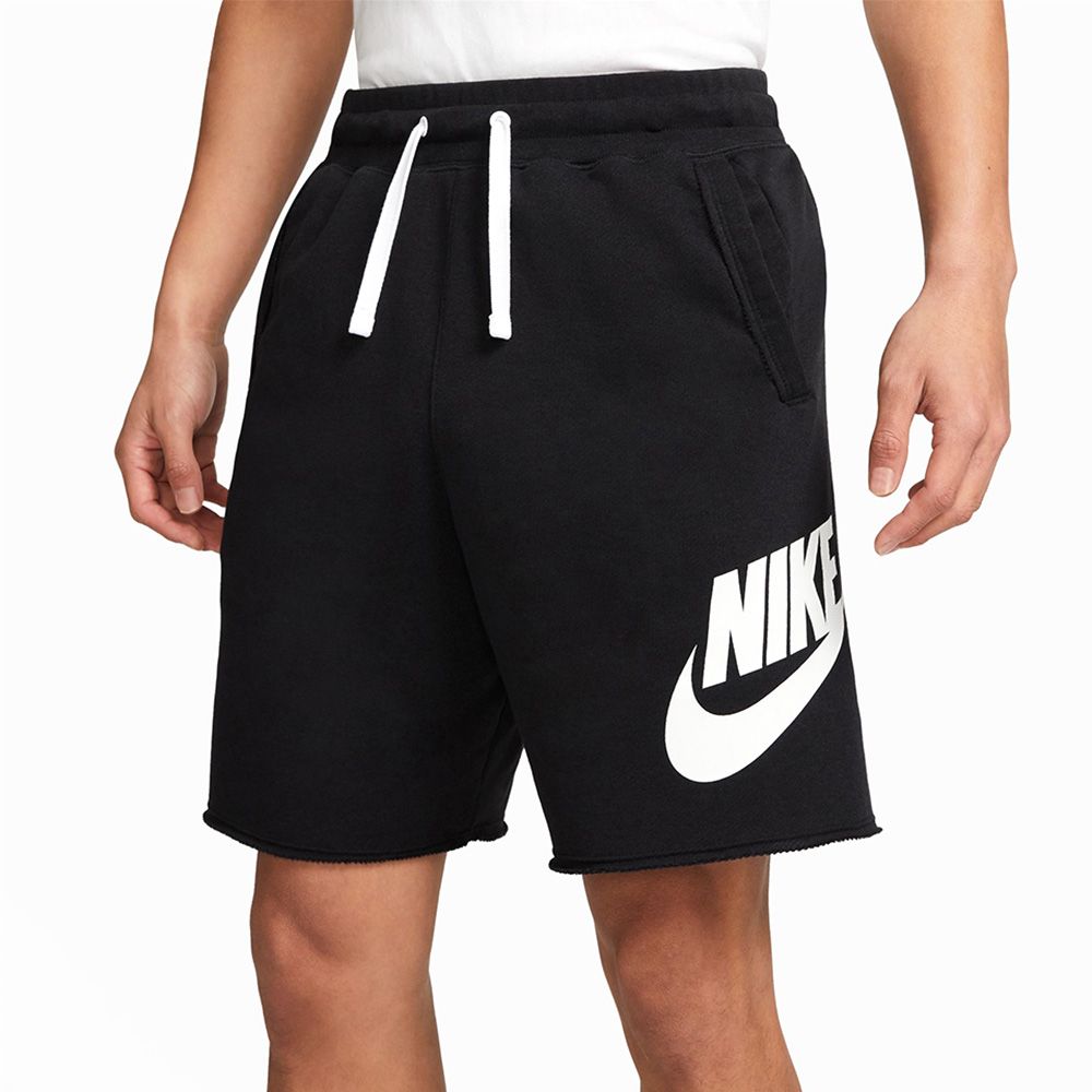 NIKE 耐吉  ASMNK CLUB ALUMNI HBR FT SHORT 黑 短褲  DX0503010 DX0503-010