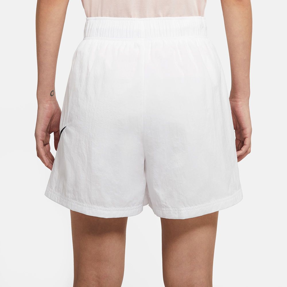 NIKE 耐吉  ASWNSW ESSNTL WVN HR SHORT HBR 白 短褲 女款 運動褲 海灘褲 DM6740100 DM6740-100