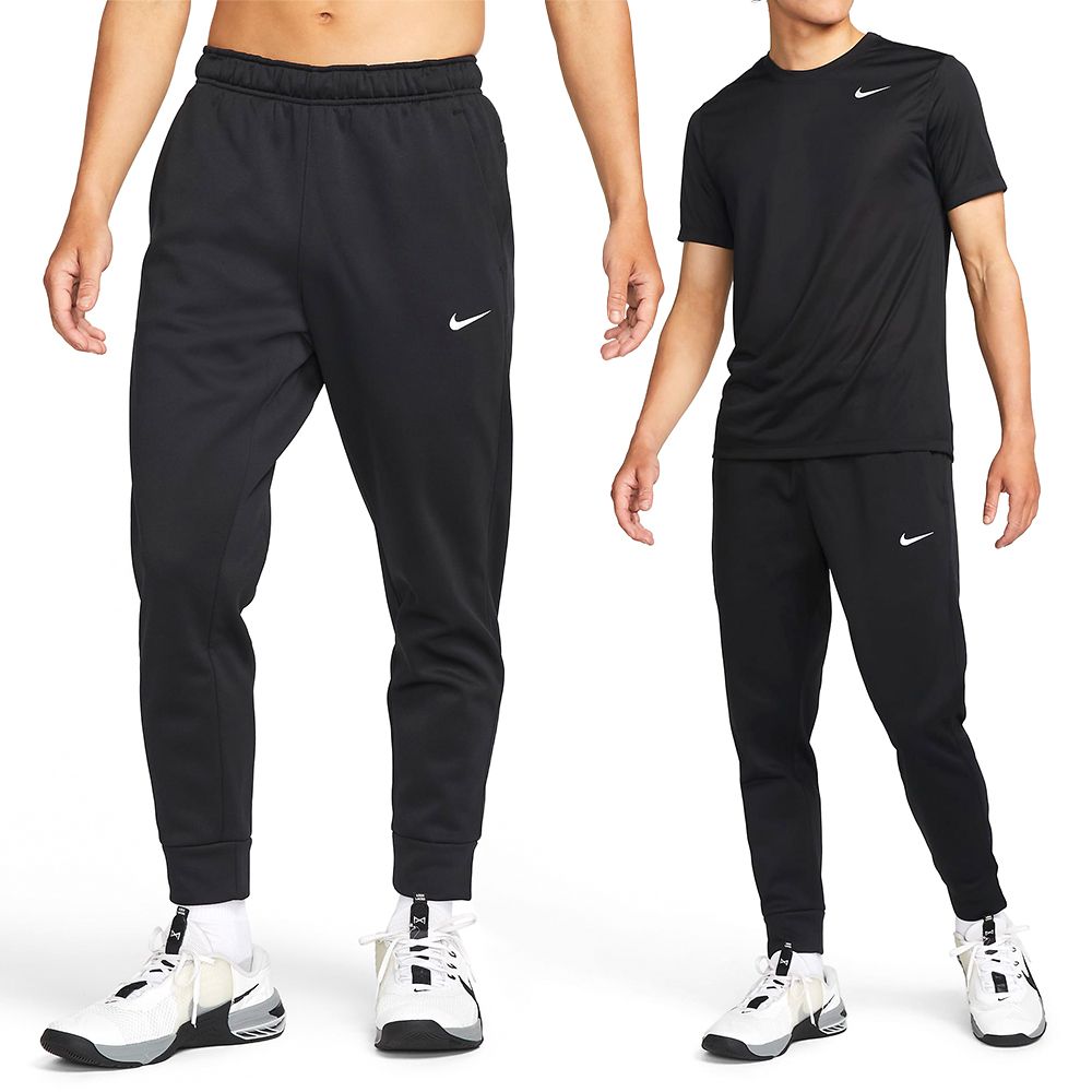 NIKE 耐吉  AS M NK TF Pant Taper 男 黑 磨毛 縮口 運動褲 長褲 DQ5406-010