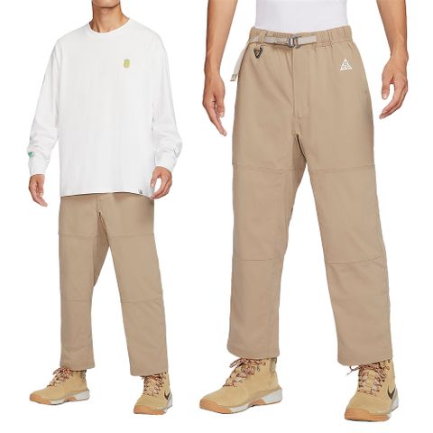 NIKE 耐吉 Nike ACG UV Hike Pant 男款 卡其色 皮帶 口袋 戶外 防曬 運動 休閒 長褲 FN2451-247