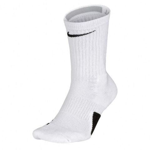 Nike 襪子 Elite 男女款 白 中筒襪 長襪 菁英 單雙入 籃球襪 SX7622-100