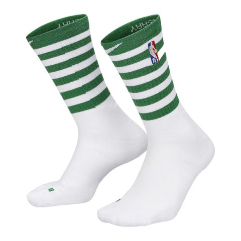 Nike 耐吉 長襪 Elite City Edition 波士頓 賽爾提克 NBA 75週年 白 綠 加厚 籃球襪 DA4952-100