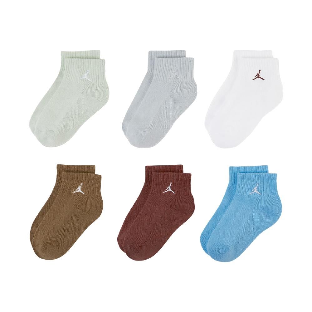 NIKE 耐吉   短襪 Jordan Everyday Essentials 兒童款 多色 厚底 毛巾布 休閒襪 襪子 JD2413034GS-001