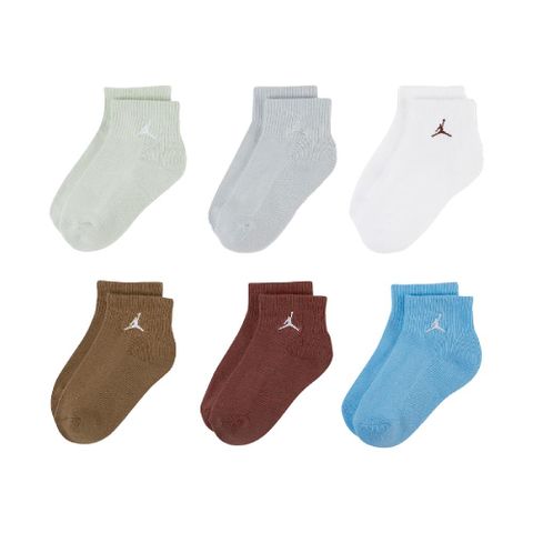 Nike 耐吉 短襪 Jordan Everyday Essentials 兒童款 多色 厚底 毛巾布 休閒襪 襪子 JD2413034GS-001