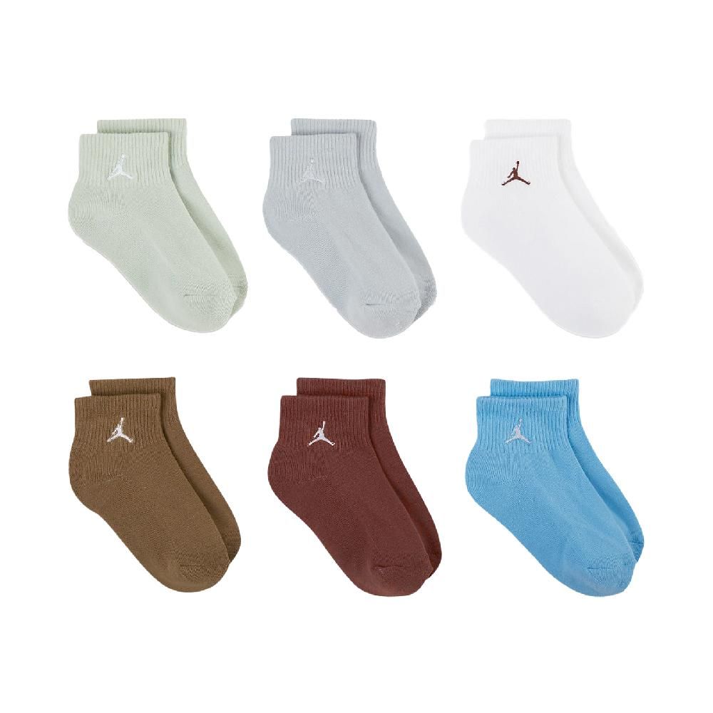 NIKE 耐吉   短襪 Jordan Everyday Essentials 兒童款 多色 厚底 毛巾布 休閒襪 襪子 JD2413034GS-001