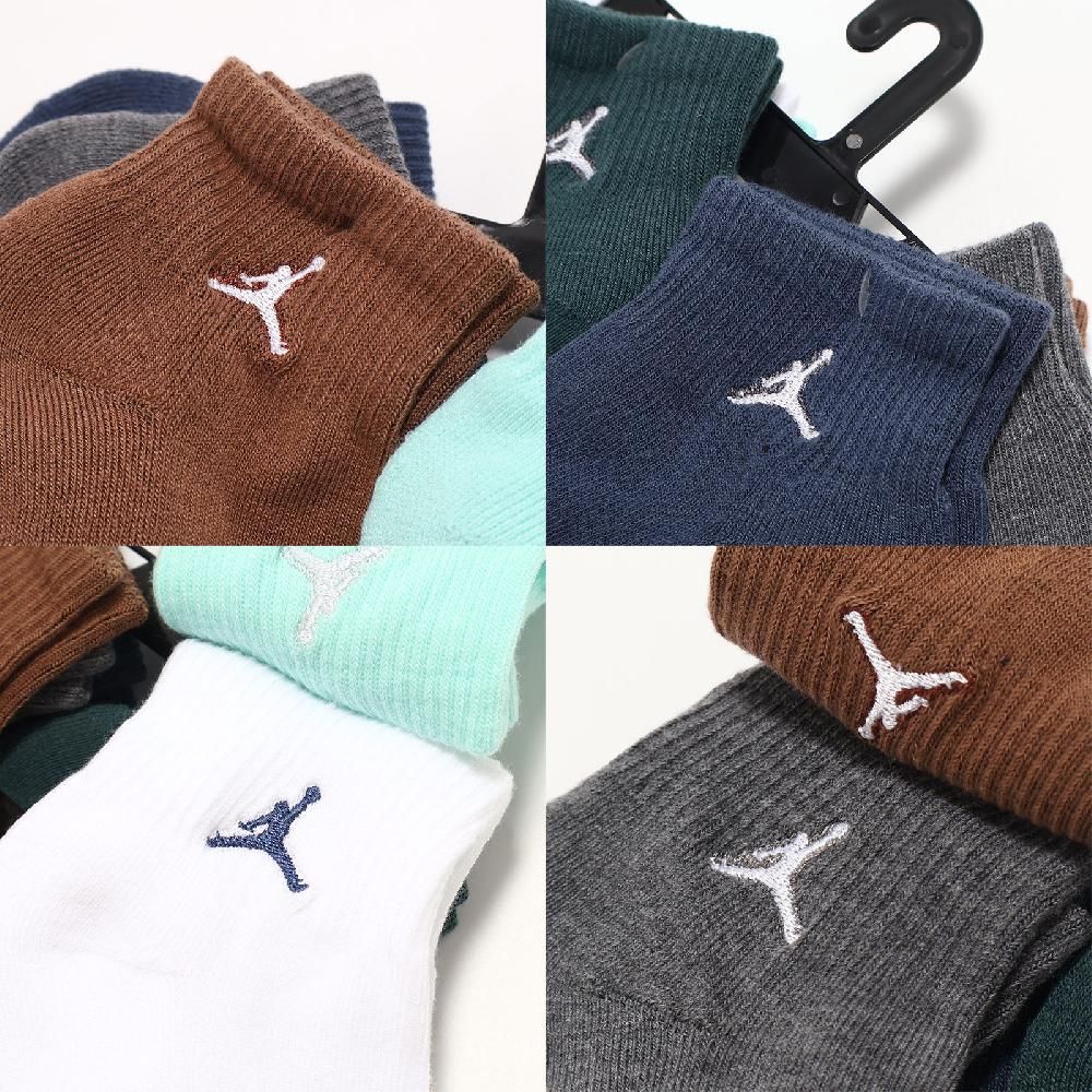 NIKE 耐吉   童襪 Jordan Cushioned Ankle Socks 兒童襪 厚底 毛巾布 小朋友 襪子 JD2433047GS-001