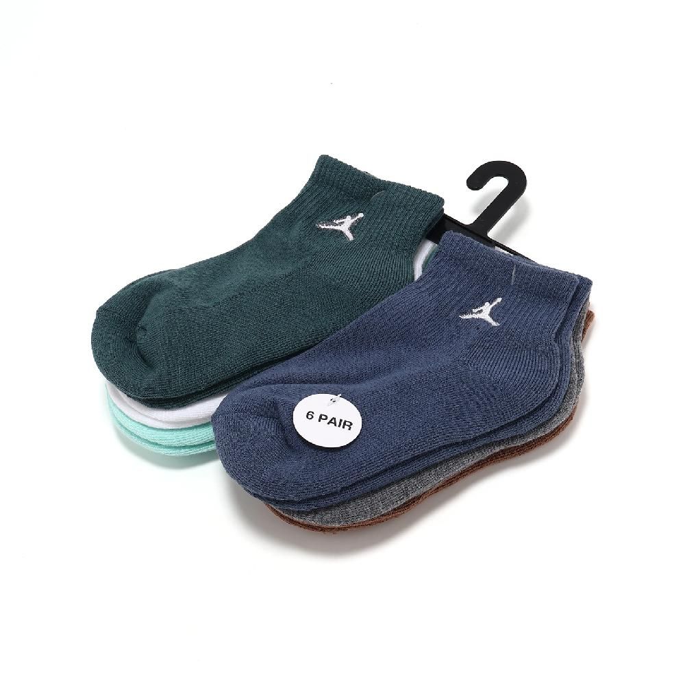 NIKE 耐吉   童襪 Jordan Cushioned Ankle Socks 兒童襪 厚底 毛巾布 小朋友 襪子 JD2433047GS-001