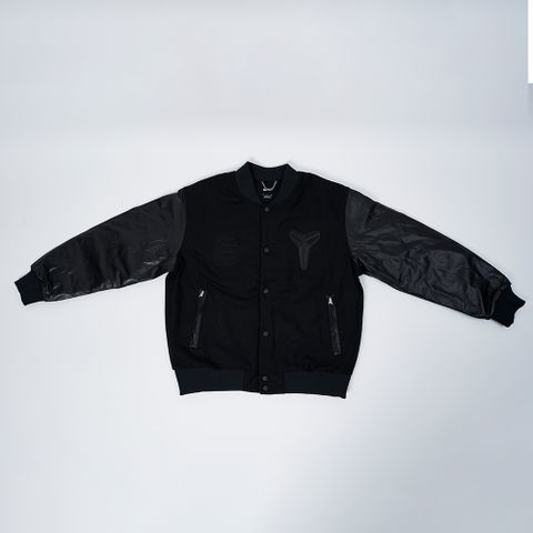 NIKE 耐吉 Destroyer Jacket 男 黑色 Kobe 曼巴精神 休閒 皮革 外套 FB6983-010