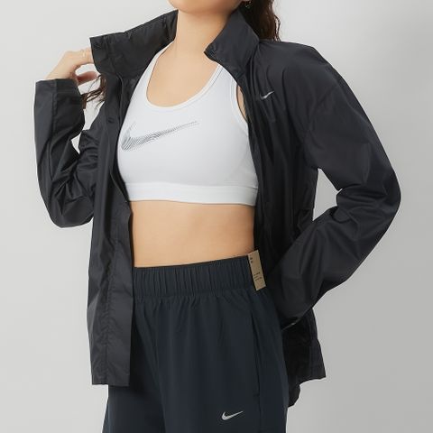 NIKE 耐吉 AS W NK FAST REPEL JACKET 女款 黑色 連帽 防潑水 外套 FB7452-010