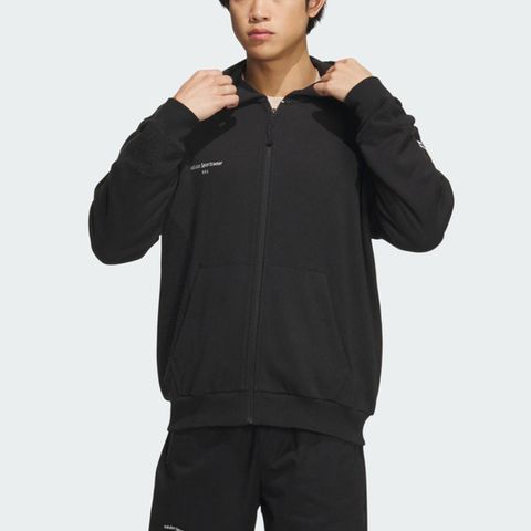 Adidas ST GF KNJKT [IQ1371] 男 連帽 外套 亞洲版 運動 訓練 休閒 寬鬆 黑