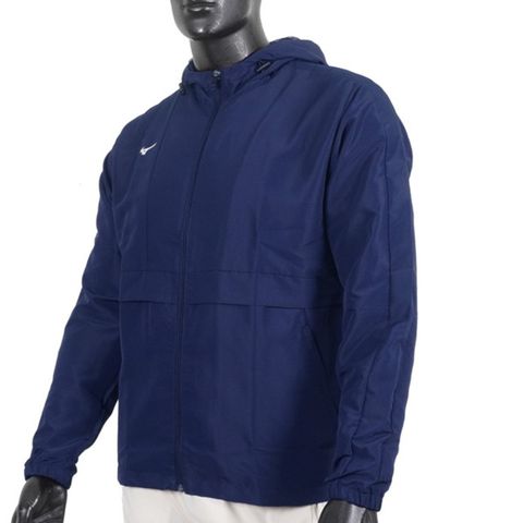 Mizuno [32TCA58514] 男 連帽 外套 運動 慢跑 路跑 訓練 抗紫外線 彈性 舒適 美津濃 中藍