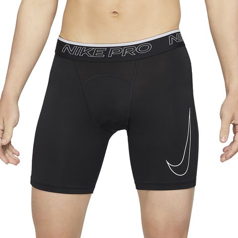 Nike Pro Dri-FIT [DD1918-010] 男 短褲 緊身 運動 貼合 訓練 彈性 乾爽 透氣 黑白