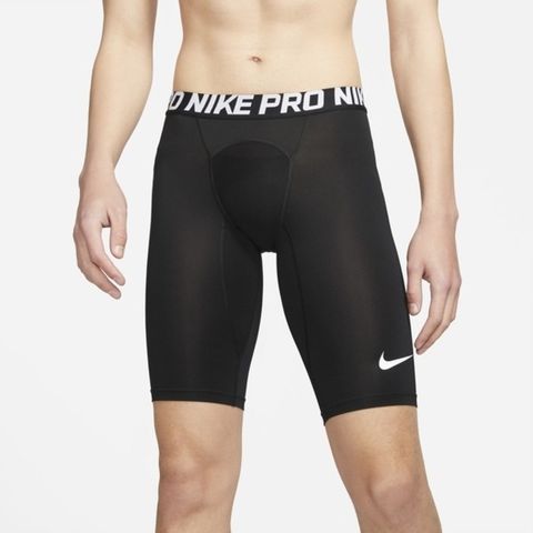 NIKE 耐吉 Nike M 10 Short Slider [CT2568-010] 男 棒球緊身褲 訓練 短褲 包覆 排汗 速乾 黑