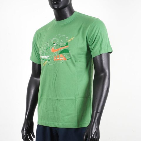 Nike LAB BEARBRICK [148743-305] 男 短袖 上衣 T恤 積木熊 棉質 舒適 柔軟 綠