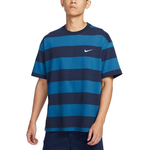 NIKE 耐吉 男款 圓領短T AS M NK SB TEE STRIPE -FB8151411