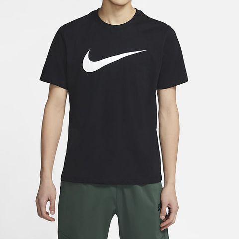 NIKE 耐吉 Sportswear Swoosh 短袖上衣 T恤 男款 運動 休閒 慢跑 大勾 黑 LOGO DC5095-010