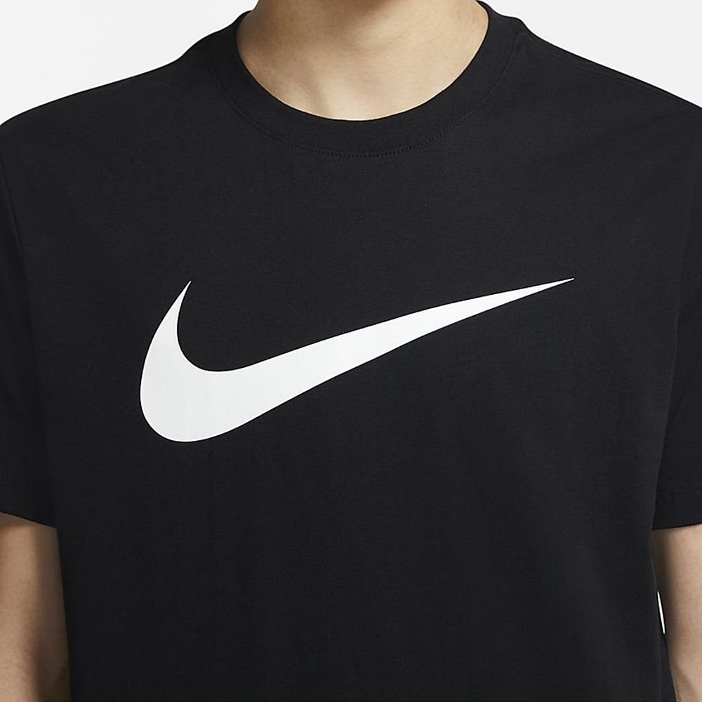 NIKE 耐吉  Sportswear Swoosh 短袖上衣 T恤 男款 運動 休閒 慢跑 大勾 黑 LOGO DC5095-010