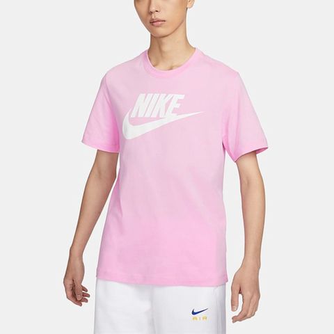 NIKE 耐吉 As M Nsw Tee Icon Futura [AR5005-624] 男 短袖 T恤 純棉 休閒 粉紅