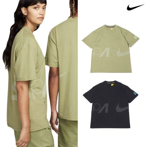 NIKE 耐吉 ISPA Short Sleeve Tee 短袖 黑色/淺綠 上衣 T恤 FD7857-010/FD7857-334