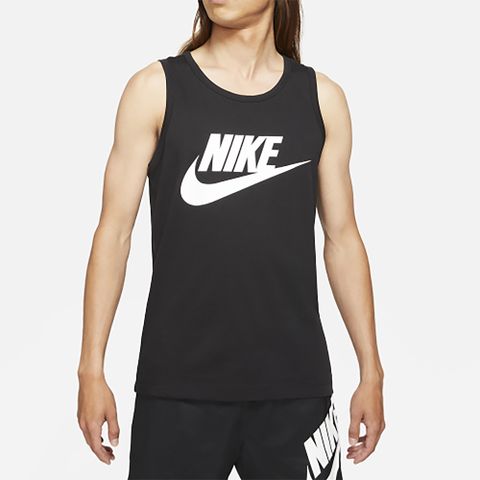 NIKE 耐吉 AS M NSW TANK ICON FUTURA 黑 背心 男 運動 休閒 AR4992-013