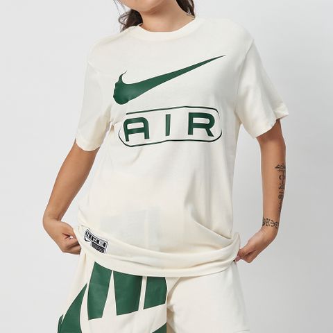 NIKE 耐吉 Nike AS W NSW TEE AIR BF SP24 女 象牙白 運動 大AIR 休閒 短袖 FV8003-110