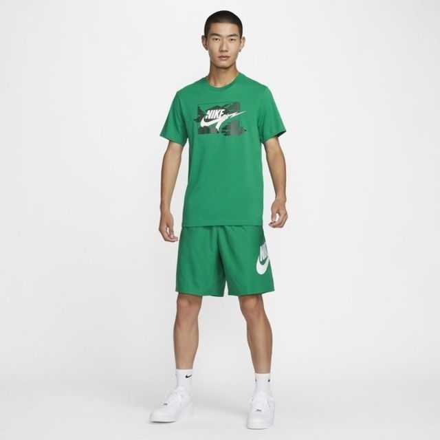 NIKE 耐吉 Nike AS M NSW TEE HBR SSNL CLUB [FZ5420-365] 男 短袖 上衣 T恤 孔雀綠