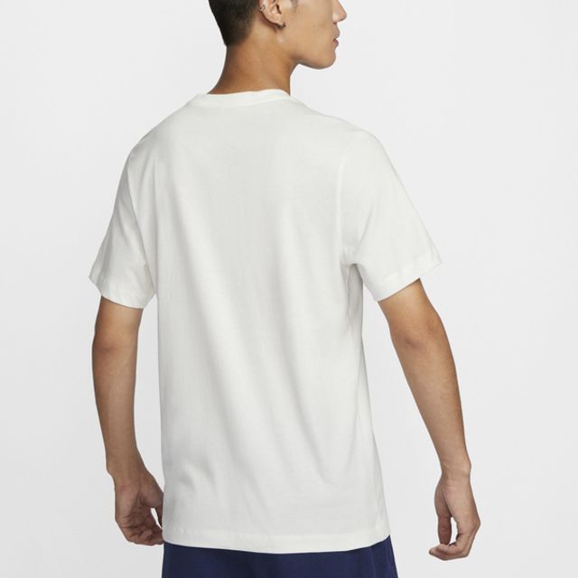 NIKE 耐吉 Nike AS M NSW TEE OC LBR SEGB [FZ5398-133] 男 短袖 上衣 T恤 棉質 米白