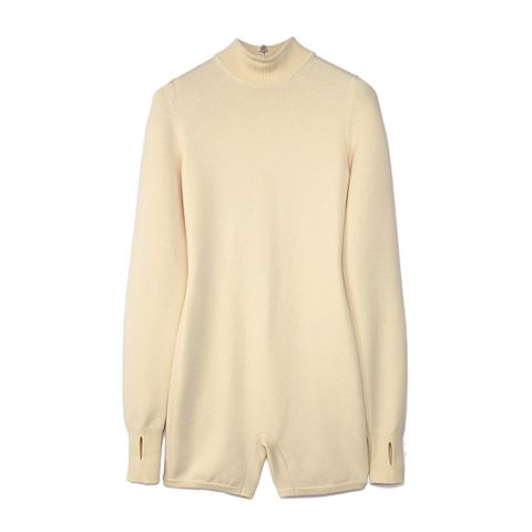 W Nike ESC Wool Bodysuit 連身衣 米色 DR5403-113