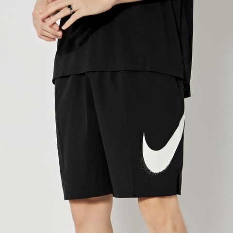 Nike WVN 3.0 HBR SWOOSH 男款 黑色 梭織 訓練 大勾 短褲 CZ6371-010