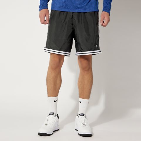 Nike AS M J ESS WOVEN SHORT 男 黑 運動 休閒 籃球 短褲 DQ7355-010