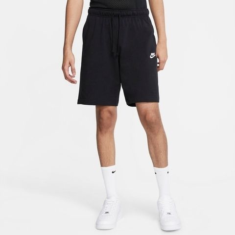Nike AS M NSW Club Short JSY [BV2773-010] 男 短褲 棉褲 基本款 休閒 黑