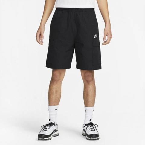 Nike AS M NK CLUB CARGO SHORT [FB1247-010] 男 短褲 休閒 工裝 抗撕裂 黑