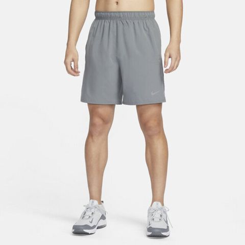Nike DF CHALLENGER 7UL SHOR [DV9345-084] 男 短褲 訓練 慢跑 健身 輕盈 灰