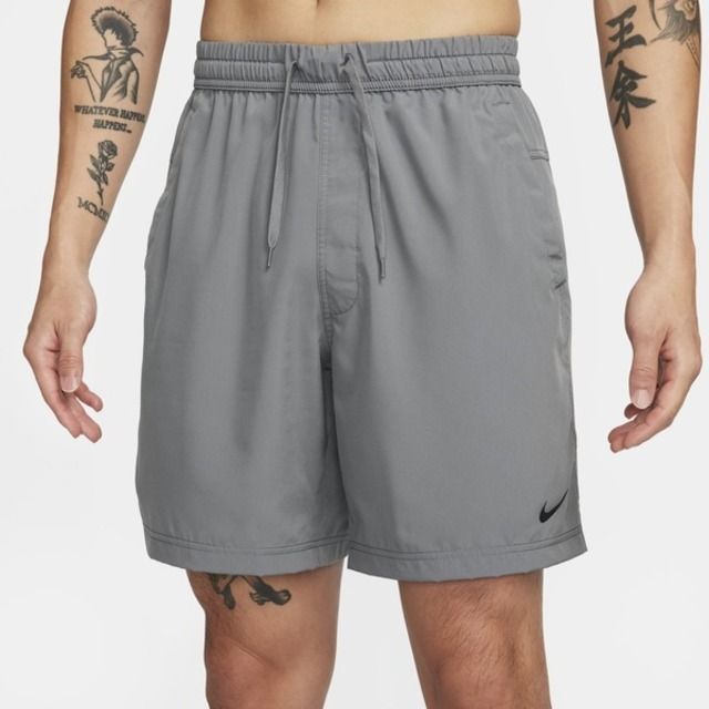 NIKE 耐吉  AS M NK DF FORM 7IN UL SHORT [DV9858-084] 男 短褲 訓練 慢跑 煙灰