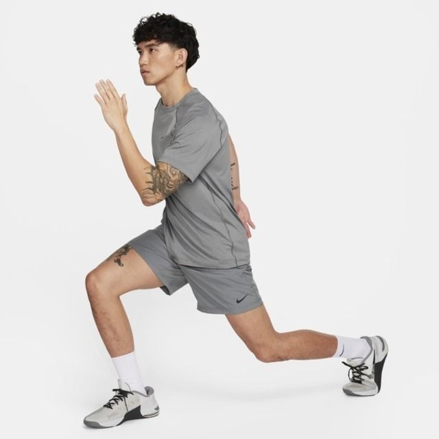 NIKE 耐吉  AS M NK DF FORM 7IN UL SHORT [DV9858-084] 男 短褲 訓練 慢跑 煙灰