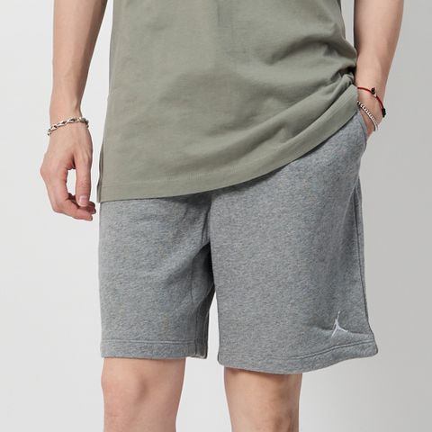 NIKE 耐吉 Nike As M J Ess Flc Short Lb 男款 灰色 喬丹 運動 休閒 短褲 FQ4535-091