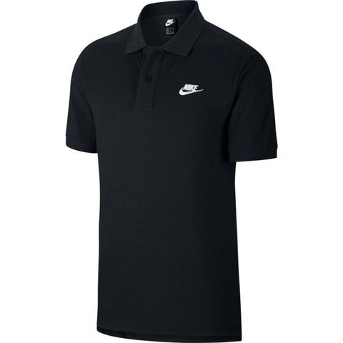 Nike As M Nsw Sce Polo Matchup PQ [CJ4457-010] 男 短袖 上衣 純棉 黑