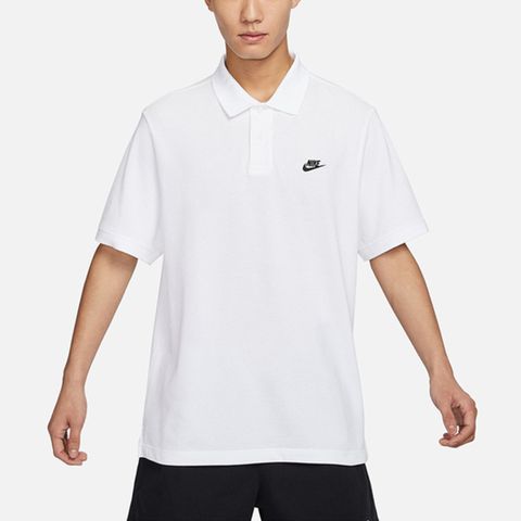 NIKE 耐吉 AS M NK CLUB SS POLO PIQUE [FN3895-100] 男 POLO衫 短袖上衣 白