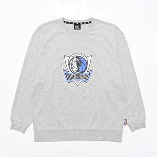 【NBA】隊徽印刷 薄款 長袖上衣 獨行俠隊-3255101111