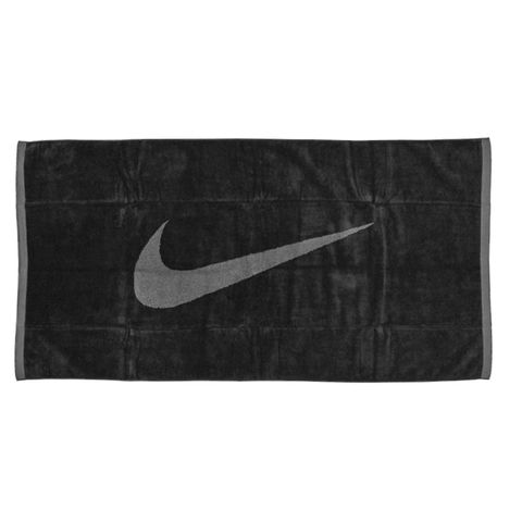 NIKE 耐吉 Sport Towel [NET13046MD] 毛巾 健身 運動 訓練 吸汗 柔軟 35x80cm 黑