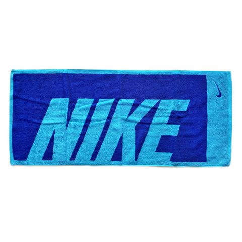 NIKE 耐吉 Jacquard Towel [N1001539438MD] 毛巾 運動 吸汗 柔軟 35x80cm 藍