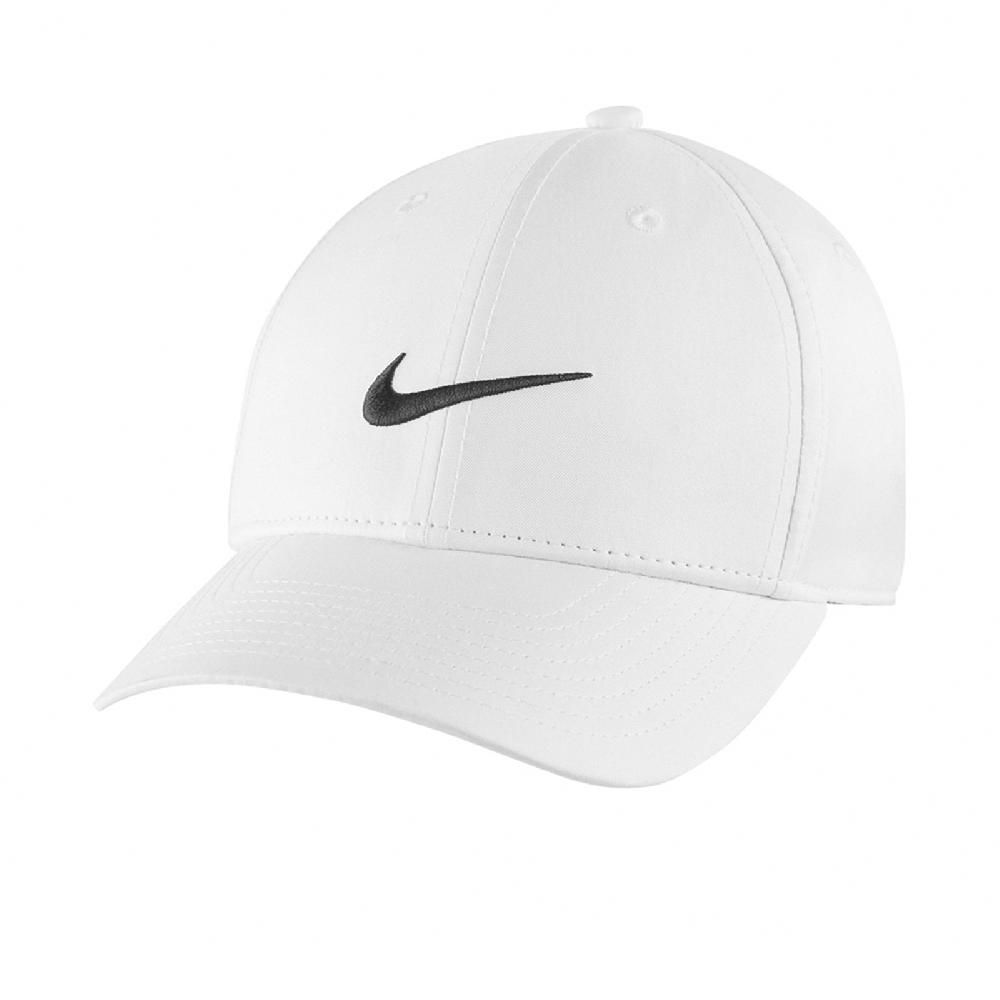 Nike 帽子Legacy91 男女款白老帽高爾夫球帽棒球帽可調式遮陽 