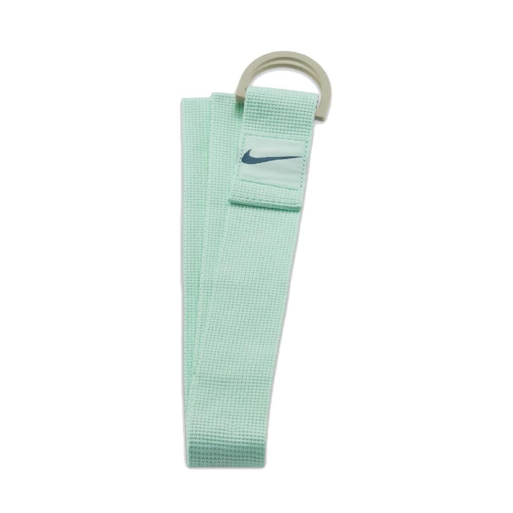 NIKE 耐吉  瑜珈帶 Mastery Strap YOGA 6FT 綠 扣環 伸展帶 方便攜帶 無彈性 N100348437-5OS