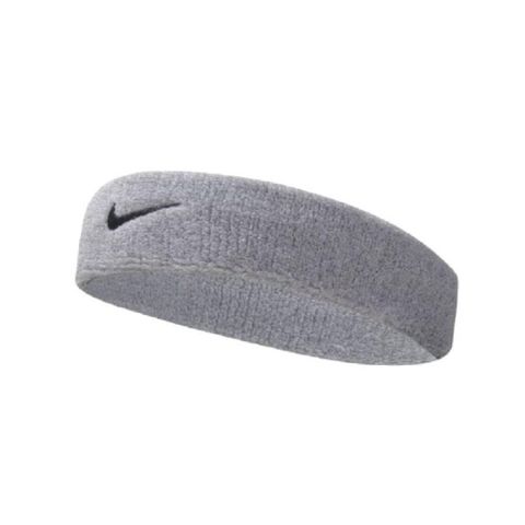 NIKE 耐吉 頭帶 Swoosh Headband 男女款 運動休閒 吸濕排汗 髮帶 籃球 路跑 灰 NNN0705-1OS