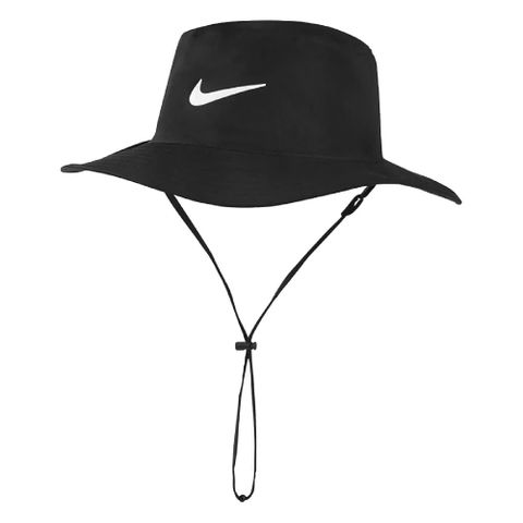 Nike 漁夫帽 UV Golf 黑 遮陽 抗紫外線 男女款 寬帽簷 釣魚帽 登山 戶外 DH1910-010